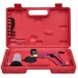 vidaXL Kit de comprobador de vacío y purgador de frenos