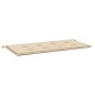 vidaXL Cojín de banco de jardín tela Oxford beige 100x50x3 cm vidaXL Cojín de banco de jardín tela Oxford beige 100x50x3 cm