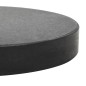 vidaXL Base de sombrilla de granito redonda negra 20 kg vidaXL Base de sombrilla de granito redonda negra 20 kg
