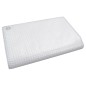 vidaXL Lona de gasa de vuelta blanco 140 g/m² 3x6 m