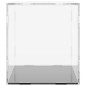 vidaXL Caja de exposición acrílico transparente 31x17x19 cm