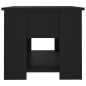 vidaXL Mesa de centro madera contrachapada negra 79x49x41 cm vidaXL Mesa de centro madera contrachapada negra 79x49x41 cm