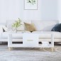vidaXL Mesa de centro madera contrachapada blanco 102x50x40 cm vidaXL Mesa de centro madera contrachapada blanco 102x50x40 cm