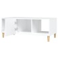 vidaXL Mesa de centro madera contrachapada blanco 102x50x40 cm vidaXL Mesa de centro madera contrachapada blanco 102x50x40 cm