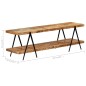 vidaXL Mueble para TV de madera maciza de mango 160x40x50 cm