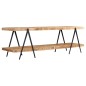 vidaXL Mueble para TV de madera maciza de mango 160x40x50 cm