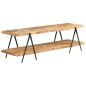 vidaXL Mueble para TV de madera maciza de mango 160x40x50 cm