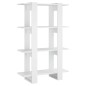 vidaXL Estantería/divisor de espacios blanco 80x30x123,5 cm vidaXL Estantería/divisor de espacios blanco 80x30x123,5 cm