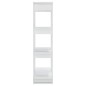 vidaXL Estantería/divisor de espacios blanco 80x30x123,5 cm vidaXL Estantería/divisor de espacios blanco 80x30x123,5 cm