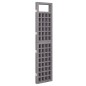 vidaXL Biombo/Enrejado de 4 paneles madera de abeto gris 161x180 cm vidaXL Biombo/Enrejado de 4 paneles madera de abeto gris 161x180 cm