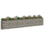 vidaXL Arriate de gaviones de hierro galvanizado 610x50x100 cm vidaXL Arriate de gaviones de hierro galvanizado 610x50x100 cm
