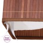 vidaXL Cesto de la ropa sucia de bambú 2 secciones marrón 100 l vidaXL Cesto de la ropa sucia de bambú 2 secciones marrón 100 l
