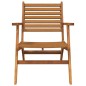 vidaXL Sillas de jardín 2 unidades madera maciza de acacia vidaXL Sillas de jardín 2 unidades madera maciza de acacia