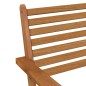 vidaXL Sillas de jardín 2 unidades madera maciza de acacia vidaXL Sillas de jardín 2 unidades madera maciza de acacia