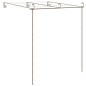 vidaXL Pérgola de jardín marrón antiguo 3x3x2,5 m hierro vidaXL Pérgola de jardín marrón antiguo 3x3x2,5 m hierro