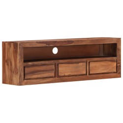 vidaXL Mueble de TV de madera maciza de Sheesham 120x30x40 cm