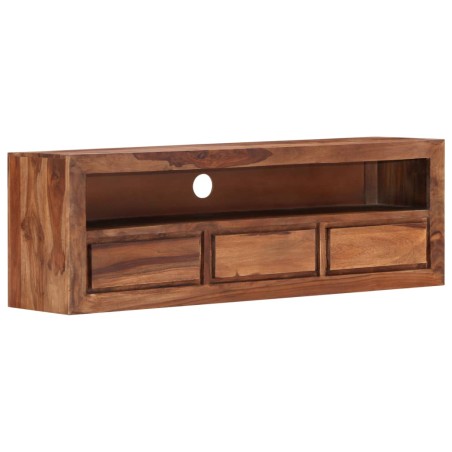 vidaXL Mueble de TV de madera maciza de Sheesham 120x30x40 cm