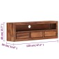 vidaXL Mueble de TV de madera maciza de Sheesham 120x30x40 cm vidaXL Mueble de TV de madera maciza de Sheesham 120x30x40 cm