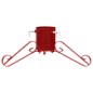 vidaXL Soporte para árbol de Navidad rojo 58x58x21 cm vidaXL Soporte para árbol de Navidad rojo 58x58x21 cm
