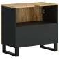 vidaXL Mueble de lavabo madera mango y madera ingeniería 62x33x58 cm vidaXL Mueble de lavabo madera mango y madera ingeniería 62x33x58 cm