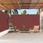 vidaXL Toldo lateral retráctil marrón 200x600 cm vidaXL Toldo lateral retráctil marrón 200x600 cm