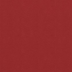vidaXL Toldo para balcón de tela oxford rojo 120x600 cm