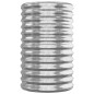 vidaXL Jardinera arriate acero recubrimiento polvo plata 260x40x68 cm vidaXL Jardinera arriate acero recubrimiento polvo plata 260x40x68 cm