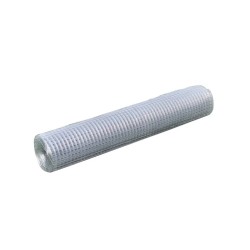 vidaXL Malla de alambre de acero galvanizado plateada 10x1 m