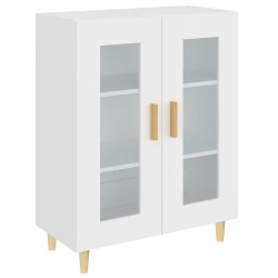 vidaXL Aparador de madera de ingeniería blanco 69,5x34x90 cm