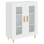 vidaXL Aparador de madera de ingeniería blanco 69,5x34x90 cm vidaXL Aparador de madera de ingeniería blanco 69,5x34x90 cm