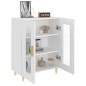 vidaXL Aparador de madera de ingeniería blanco 69,5x34x90 cm vidaXL Aparador de madera de ingeniería blanco 69,5x34x90 cm