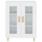 vidaXL Aparador de madera de ingeniería blanco 69,5x34x90 cm vidaXL Aparador de madera de ingeniería blanco 69,5x34x90 cm
