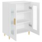 vidaXL Aparador de madera de ingeniería blanco 69,5x34x90 cm vidaXL Aparador de madera de ingeniería blanco 69,5x34x90 cm