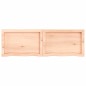 vidaXL Encimera de baño madera maciza sin tratar 120x40x(2-4) cm vidaXL Encimera de baño madera maciza sin tratar 120x40x(2-4) cm