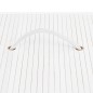 vidaXL Cesto de la ropa sucia de bambú 2 secciones blanco 72 l vidaXL Cesto de la ropa sucia de bambú 2 secciones blanco 72 l