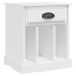 vidaXL Mesita de noche color blanco 43x36x50 cm vidaXL Mesita de noche color blanco 43x36x50 cm