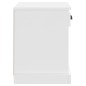 vidaXL Mesita de noche color blanco 43x36x50 cm vidaXL Mesita de noche color blanco 43x36x50 cm