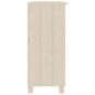 vidaXL Aparador HAMAR madera de pino maciza marrón miel 85x35x80 cm vidaXL Aparador HAMAR madera de pino maciza marrón miel 85x35x80 cm