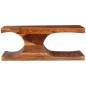 vidaXL Mesa de centro de madera maciza sheesham 90x50x35 cm vidaXL Mesa de centro de madera maciza sheesham 90x50x35 cm