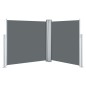 vidaXL Toldo lateral retráctil gris antracita 100x600 cm vidaXL Toldo lateral retráctil gris antracita 100x600 cm