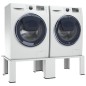 vidaXL Pedestal doble de la lavadora y la secadora blanco vidaXL Pedestal doble de la lavadora y la secadora blanco