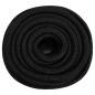 vidaXL Cuerda de barco polipropileno negro intenso 20 mm 100 m