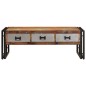 vidaXL Mesa de centro 3 cajones madera maciza reciclada 100x50x35 cm vidaXL Mesa de centro 3 cajones madera maciza reciclada 100x50x35 cm