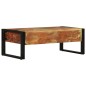 vidaXL Mesa de centro 3 cajones madera maciza reciclada 100x50x35 cm vidaXL Mesa de centro 3 cajones madera maciza reciclada 100x50x35 cm