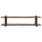 vidaXL Mueble para TV madera maciza reciclada 160x40x40 cm