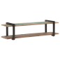 vidaXL Mueble para TV madera maciza reciclada 160x40x40 cm
