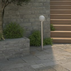 vidaXL Farola de jardín 1 foco 110 cm