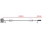 vidaXL Espetón para asados/barbacoa con motor profesional acero 1200 mm vidaXL Espetón para asados/barbacoa con motor profesional acero 1200 mm