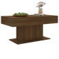 vidaXL Mesa de centro madera contrachapada roble marrón 96x50x45 cm vidaXL Mesa de centro madera contrachapada roble marrón 96x50x45 cm