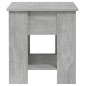 vidaXL Mesa de centro madera contrachapada gris hormigón 101x49x52 cm vidaXL Mesa de centro madera contrachapada gris hormigón 101x49x52 cm